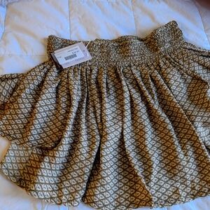 Silk off the shoulder cropped top